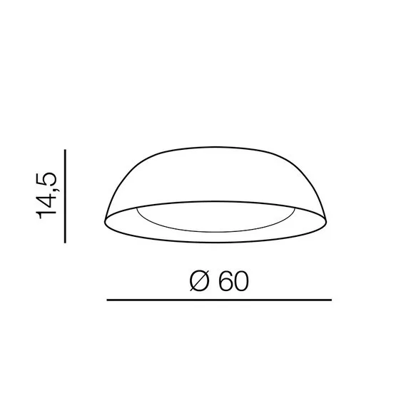 Lenox LED mennyezeti lámpa Azzardo AZ-3146 Lenox LED mennyezeti lámpa Azzardo AZ-3146