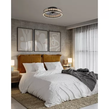 Frana ventilátoros mennyezeti lámpa Eglo 35148