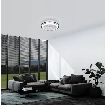   Almeria távirányítós mennyezeti ventilátoros lámpa Eglo 35182