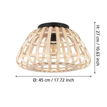 Montezuelo mennyezeti lámpa Eglo 390149