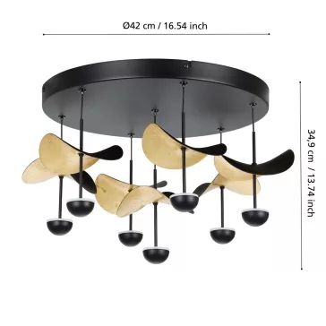 Dracera mennyezeti lámpa Eglo 390411
