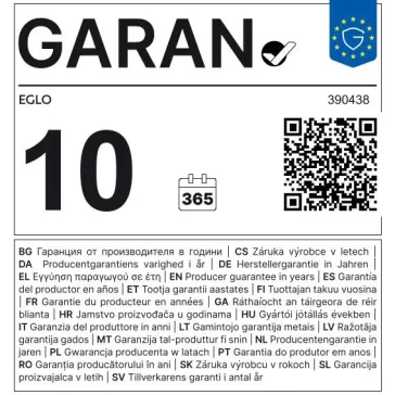 Almoster függeszték Eglo 390438