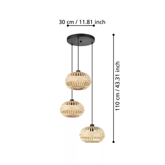 Amsfield 1 függeszték Eglo 43864
