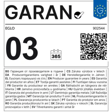 Glow fénytömlő neutrális fehér fénnyel Eglo 902544