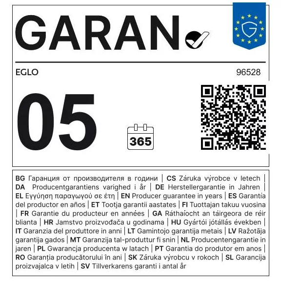 Aleandro 1 függeszték Eglo 96528