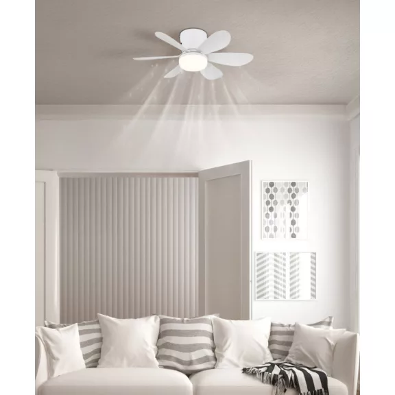 Delores ventilátoros mennyezeti lámpa Globo -03625W- Delores ventilátoros mennyezeti lámpa Globo -03625W-