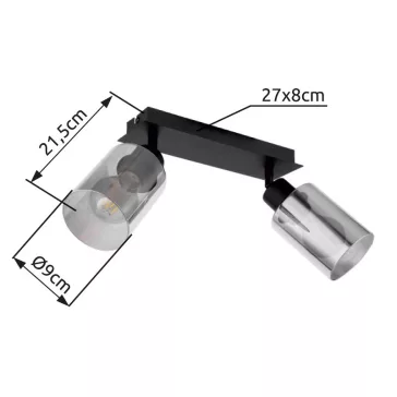 Hadera spot lámpa Globo -15465-2-