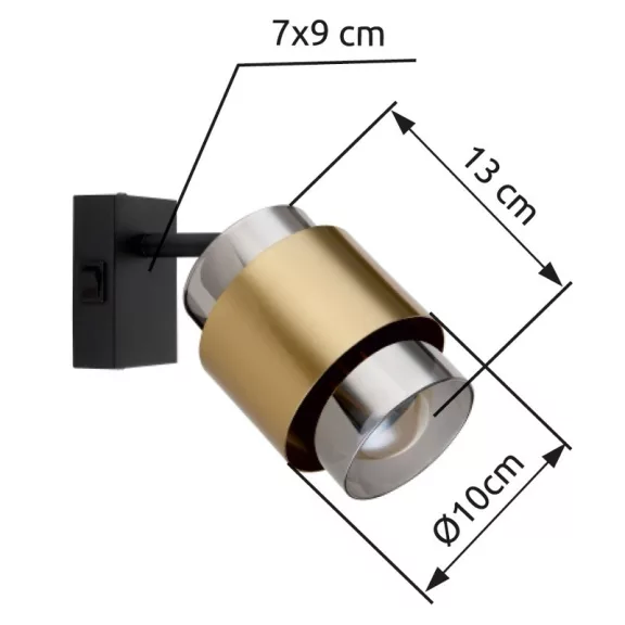 Milley spot lámpa Globo -15560-1- Milley spot lámpa Globo -15560-1-