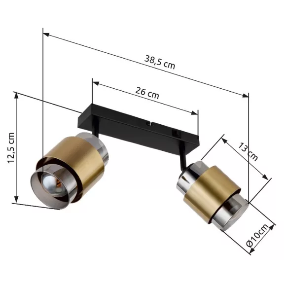 Milley spot lámpa Globo -15560-2-