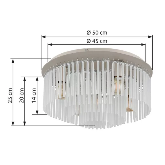Gorley mennyezeti lámpa Globo -15698D1B-
