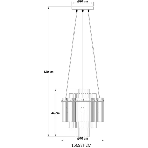 Gorley függeszték Globo -15698H2M-