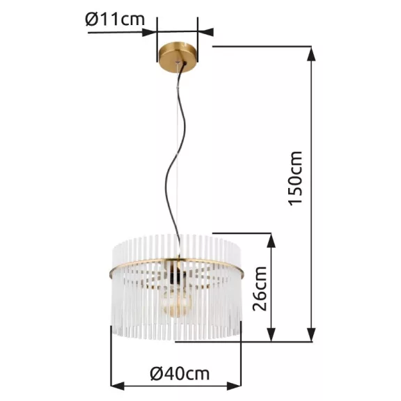 Gorley függeszték Globo -15698HM-