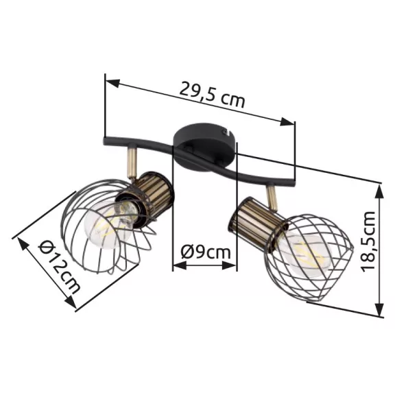 Argusto spot lámpa Globo -54013-2-