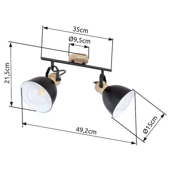 Wiho spot lámpa Globo -54018-2S- Wiho spot lámpa Globo -54018-2S-