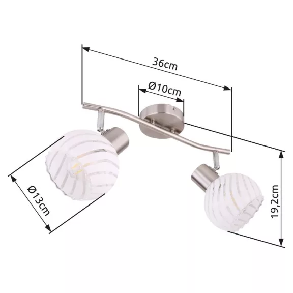 Willy spot lámpa Globo -54025-2-