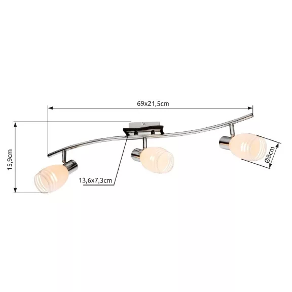 Toay spot lámpa Globo -541010-3-