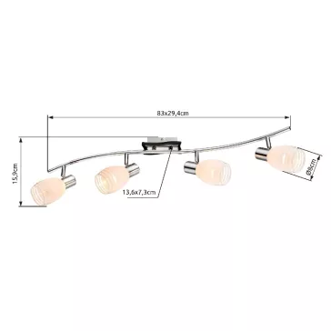 Toay spot lámpa Globo -541010-4-