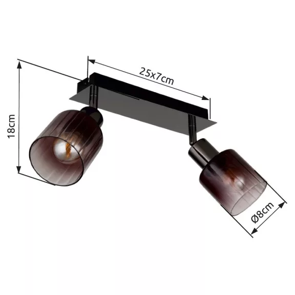 Satella spot lámpa Globo -54313-2-