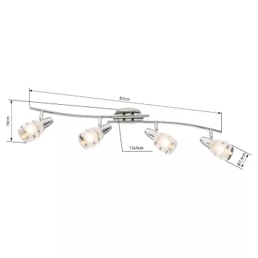 Roy spot lámpa Globo -54985-4-