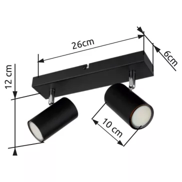 Robby spot lámpa Globo -57911-2B-