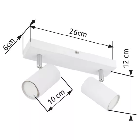Robby spot lámpa Globo -57911-2W-