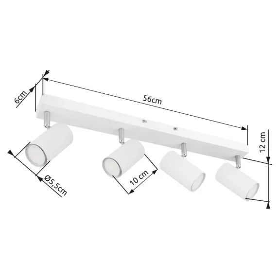 Robby spot lámpa Globo -57911-4W-