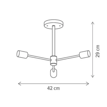 Stick 3 függeszték Klausen KL103019