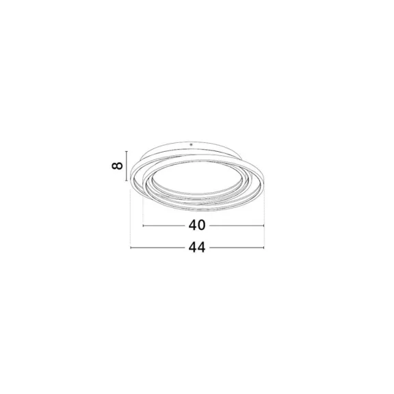 Arbor LED mennyezeti lámpa Nova Luce -9001095-