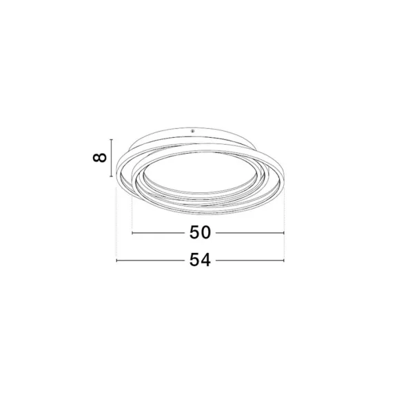 Arbor LED mennyezeti lámpa Nova Luce -9001096-