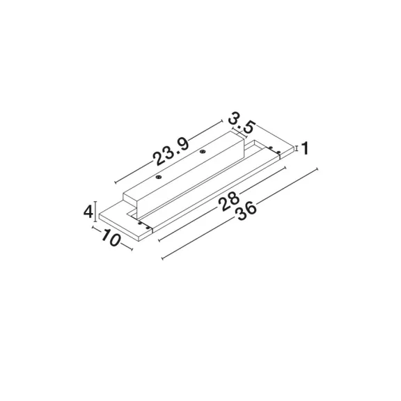 Livo LED fali lámpa Nova Luce -9002076- Livo LED fali lámpa Nova Luce -9002076-