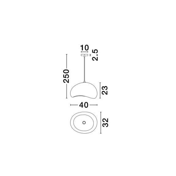 Aere függeszték Nova Luce -9002660-