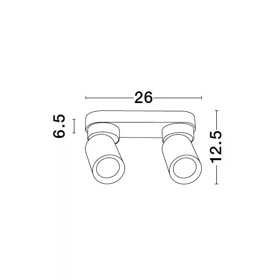 Amecy spot lámpa Nova Luce -9011341-