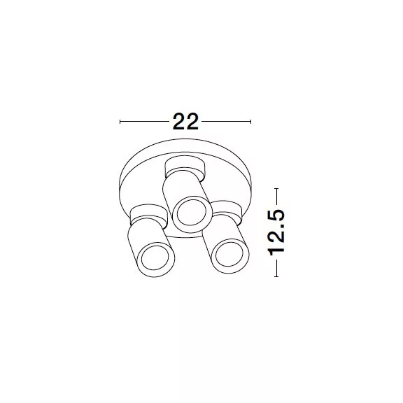 Amecy spot lámpa Nova Luce -9011348- Amecy spot lámpa Nova Luce -9011348-
