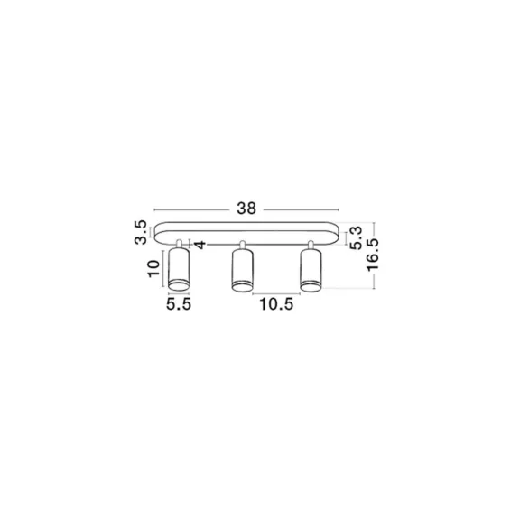 Mao spot lámpa Nova Luce -9011418- Mao spot lámpa Nova Luce -9011418-