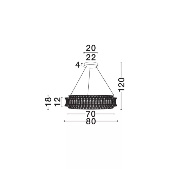 Celysia LED függeszték Nova Luce -9019776-