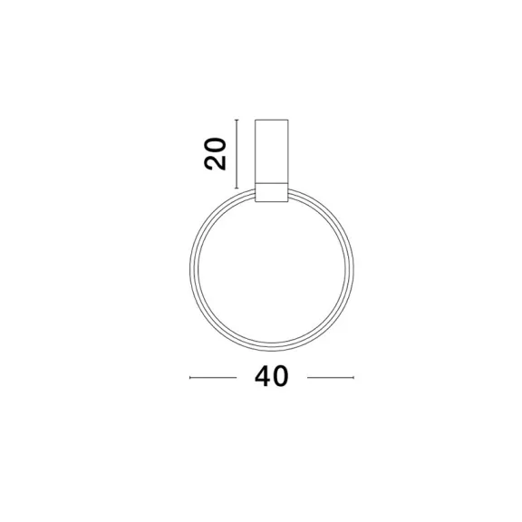 Garve LED mennyezeti lámpa Nova Luce -9085242-