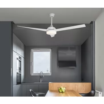 Flow LED ventilátoros mennyezeti lámpa Nova Luce -9953198-