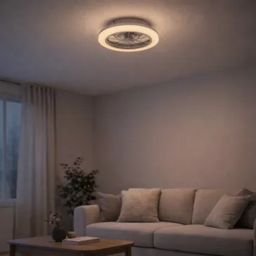   Dalfon távirányítós mennyezeti ventilátoros lámpa Rábalux 71348
