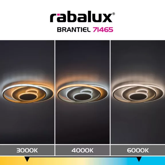 Brantiel mennyezeti lámpa Rábalux 71465 Brantiel mennyezeti lámpa Rábalux 71465