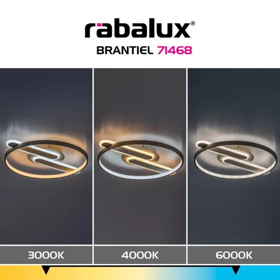 Brantiel mennyezeti lámpa Rábalux 71468 Brantiel mennyezeti lámpa Rábalux 71468