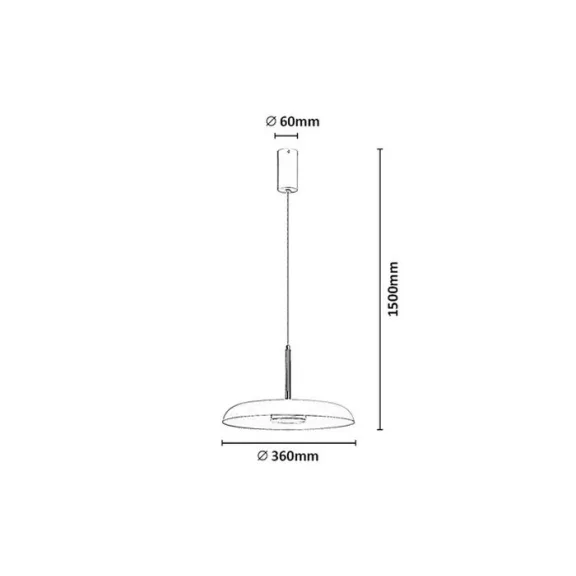 Odete függeszték Rábalux 72044