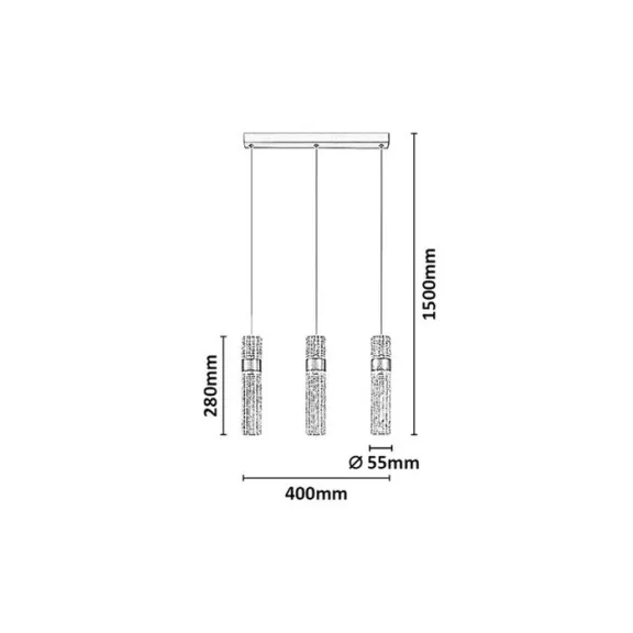 Onixo függeszték Rábalux 72187
