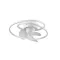 Umea ventilátoros lámpa Trio R67252131