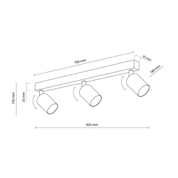 Nex spot lámpa TK Lighting 10791