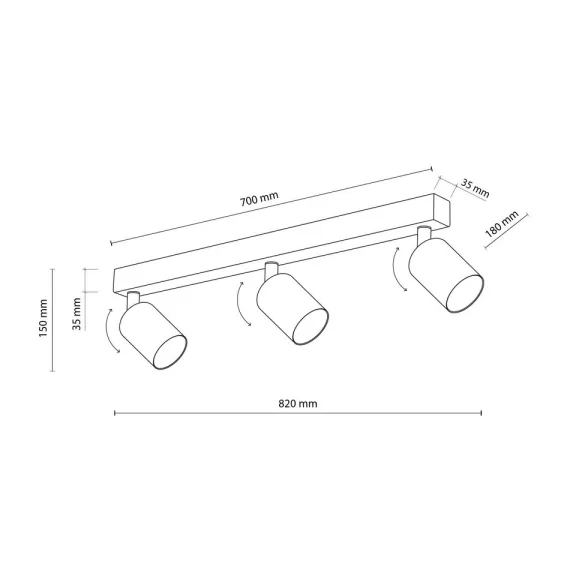 Nex spot lámpa TK Lighting 10791