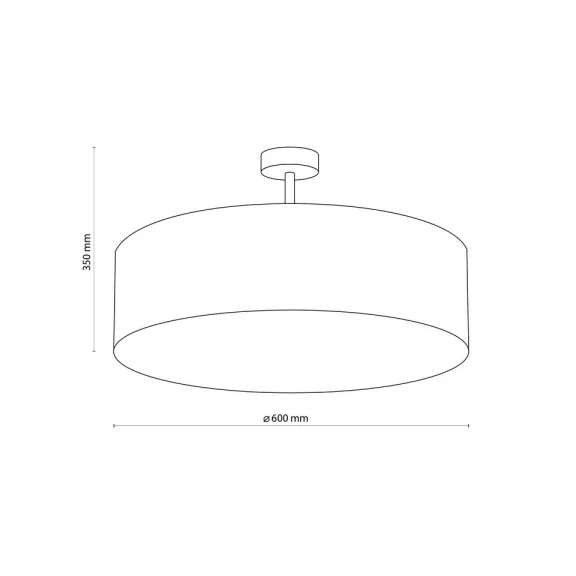 Rondo mennyezeti lámpa TK Lighting 6248 Rondo mennyezeti lámpa TK Lighting 6248