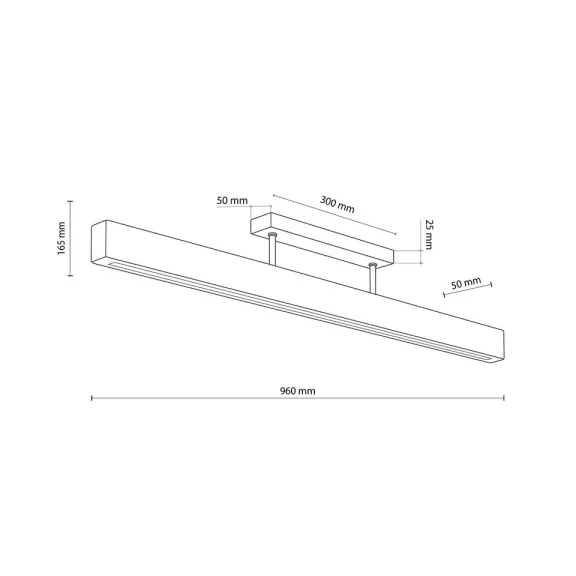 Teo mennyezeti lámpa TK Lighting 6619